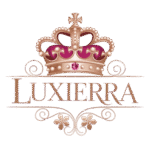 Luxierra Makeup Studio & Hair Saloon Logo – Bridal Makeup, Hair & Beauty Services in Haridwar
